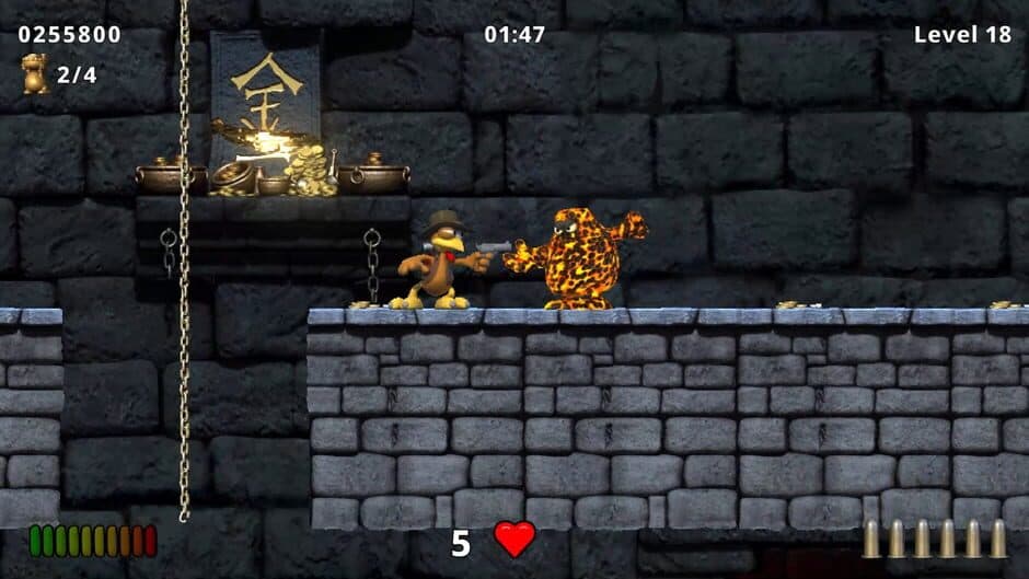 Скриншот 5 из Moorhuhn Jump and Run: Traps and Treasures 2