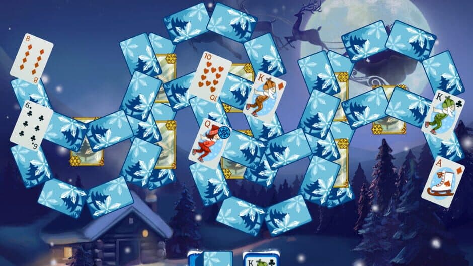 Скриншот 3 из Solitaire Jack Frost: Winter Adventures 3