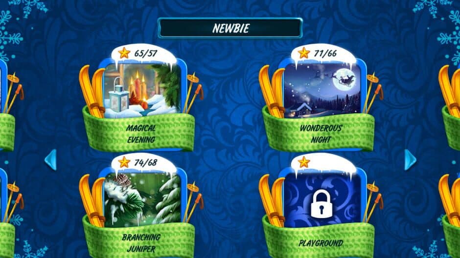 Скриншот 5 из Solitaire Jack Frost: Winter Adventures 3