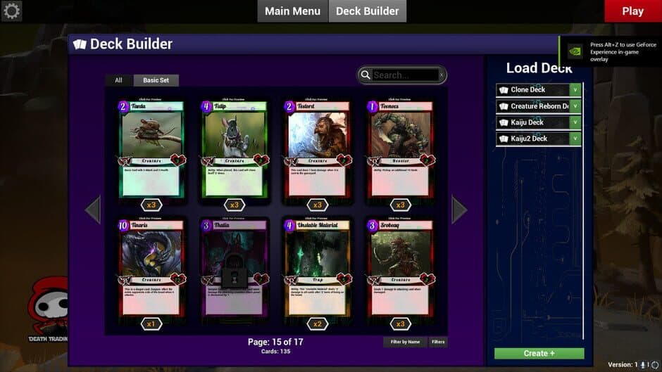 Скриншот 4 из Death Trading Card Game