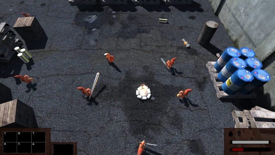 Скриншот 7 из Squirrels: Doomed City