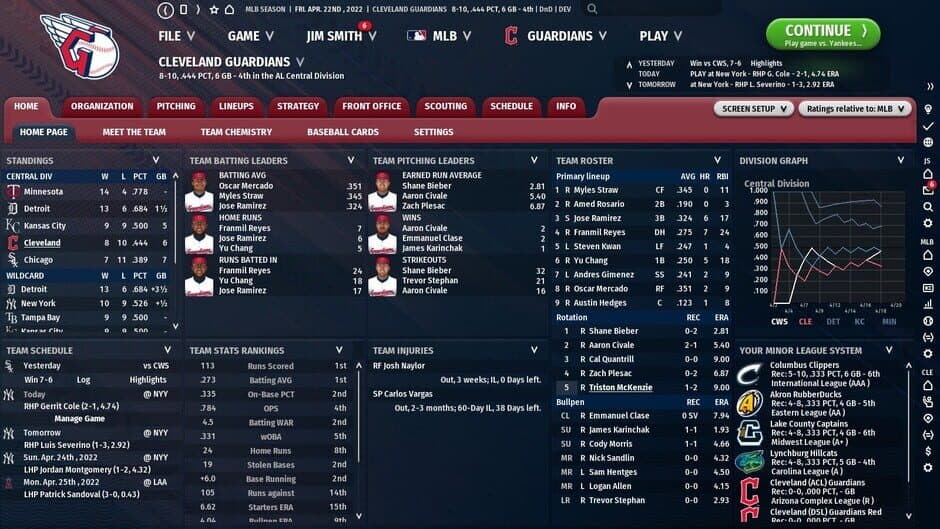 Скриншот 6 из Out of the Park Baseball 23