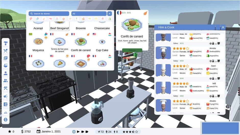 Скриншот 4 из SIM Chef: Restaurant management