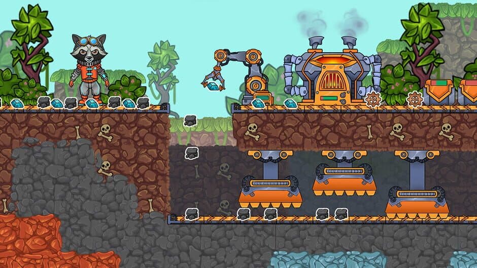 Скриншот 2 из Raccoon Crafts Factory
