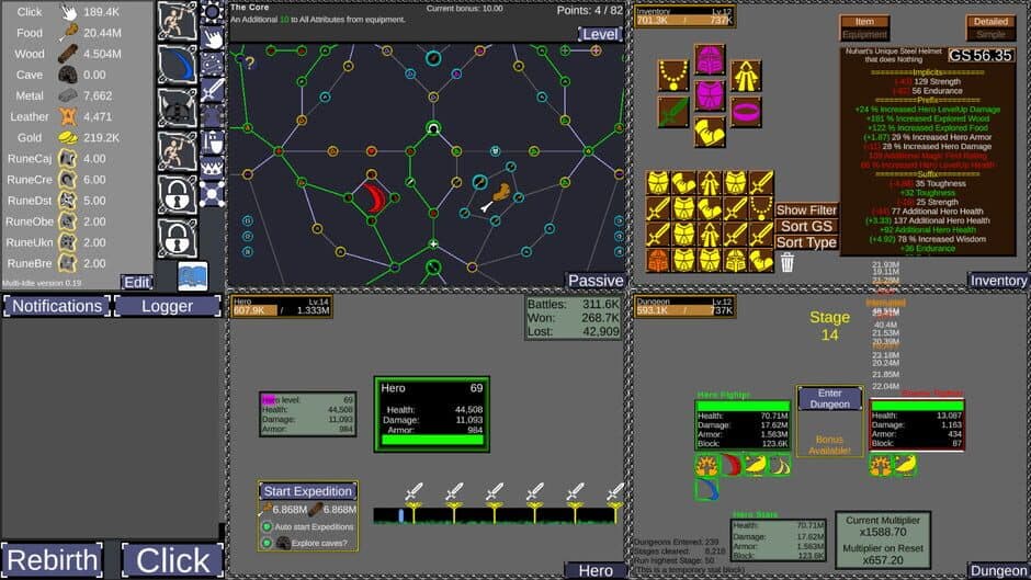 Скриншот 1 из Multi Idle