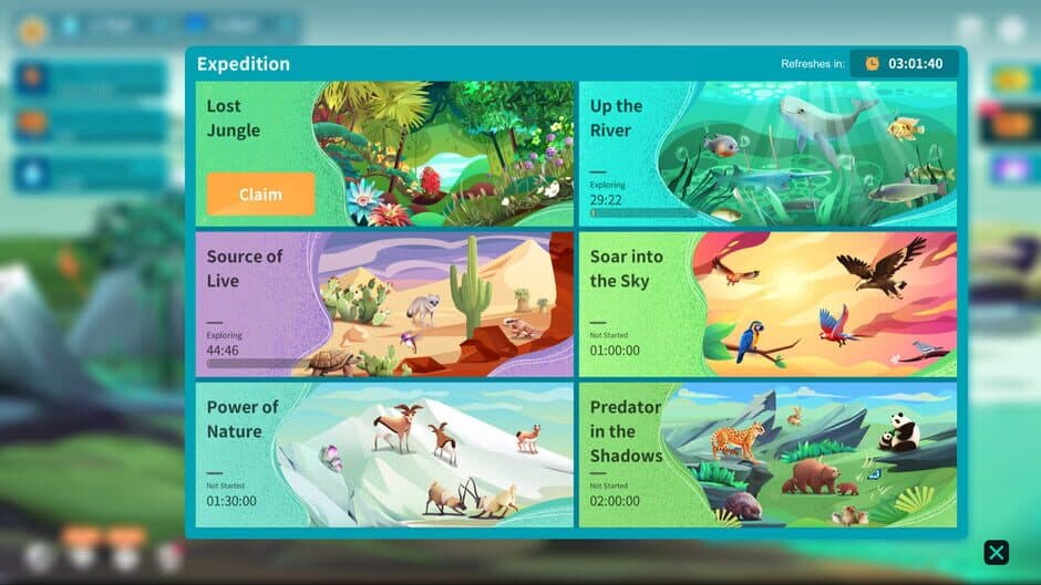 Скриншот 5 из Wildlife Planet: The Incremental