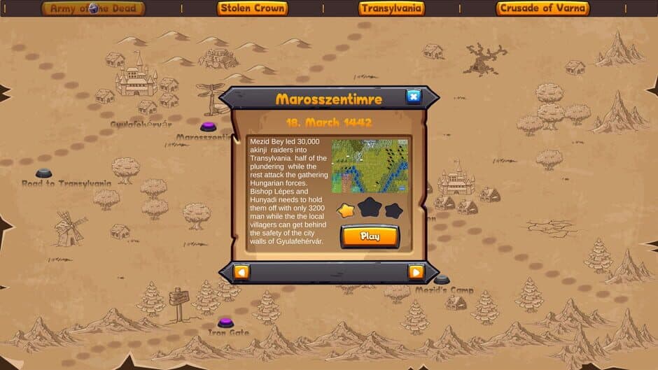 Скриншот 12 из Hunyadi Strategy