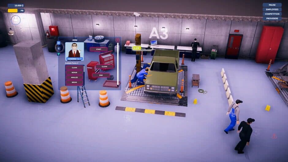 Скриншот 2 из Car Mechanic Manager 2023