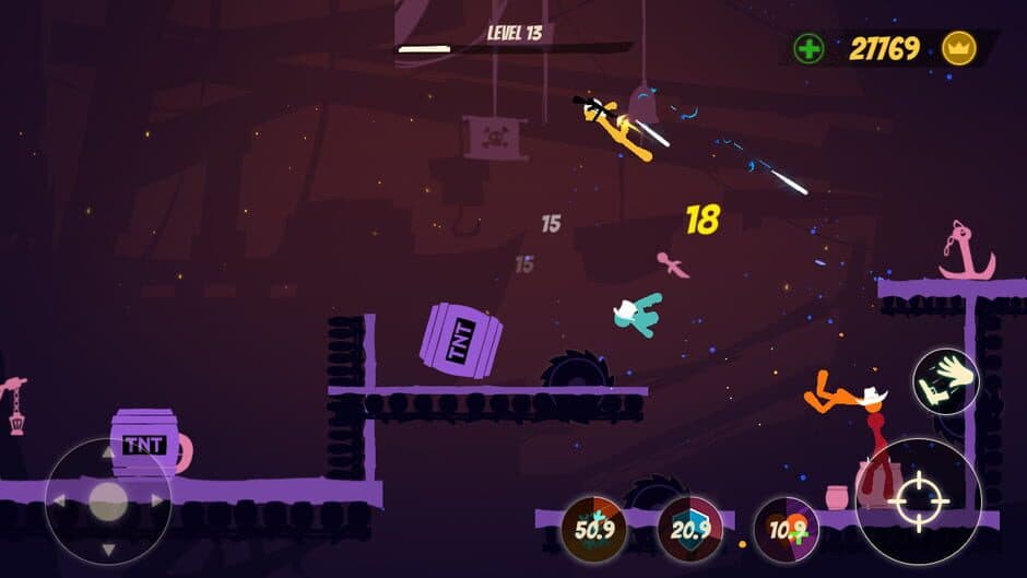 Скриншот 6 из Stickfight Battle