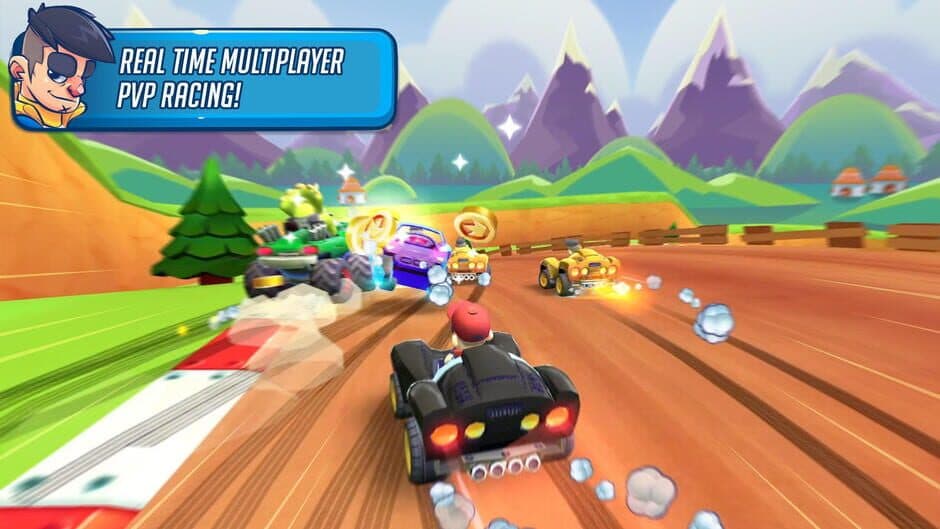 Скриншот 1 из Racing Heroes