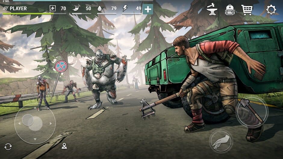 Скриншот 1 из Dark Days: Zombie Survival