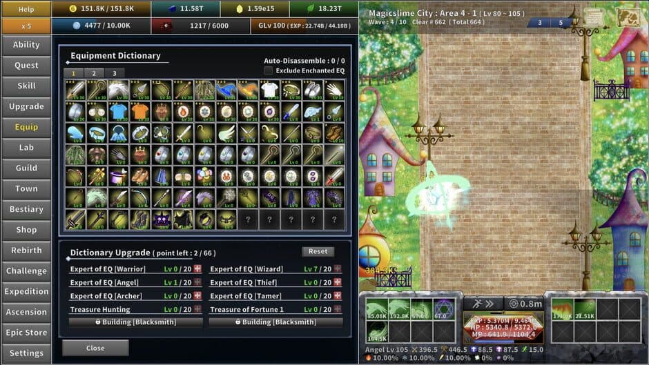 Скриншот 2 из Incremental Epic Hero 2