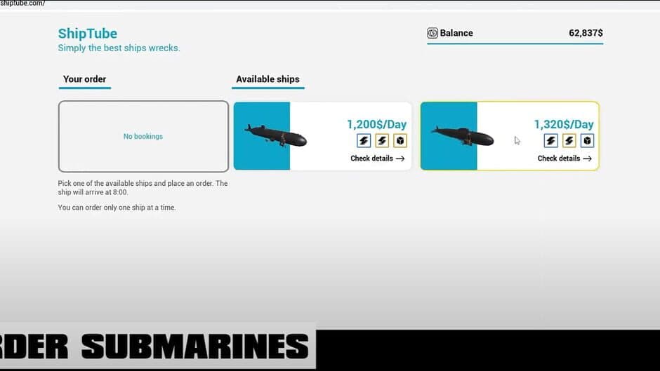 Скриншот 6 из Ship Graveyard Simulator: Submarines