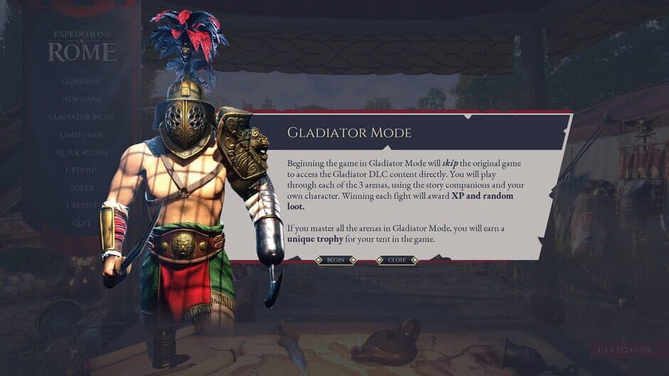 Скриншот 1 из Expeditions: Rome - Death or Glory