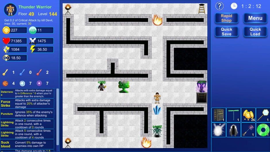 Скриншот 2 из Magic Tower: Destroy the Wormhole
