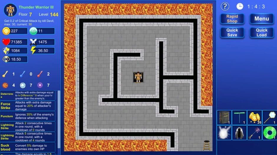 Скриншот 3 из Magic Tower: Destroy the Wormhole
