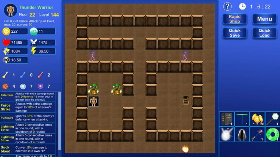 Скриншот 4 из Magic Tower: Destroy the Wormhole