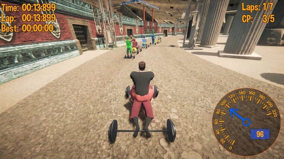 Скриншот 4 из Ultimate Muscle Roller Championship