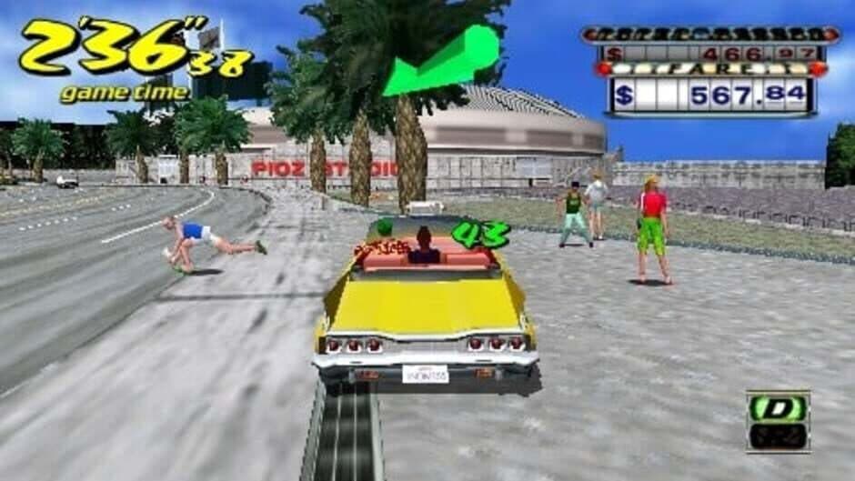 Скриншот 2 из Crazy Taxi: Fare Wars