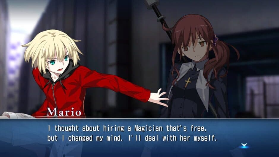Скриншот 1 из Melty Blood: Type Lumina - Mario Playable Character