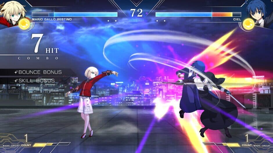 Скриншот 2 из Melty Blood: Type Lumina - Mario Playable Character