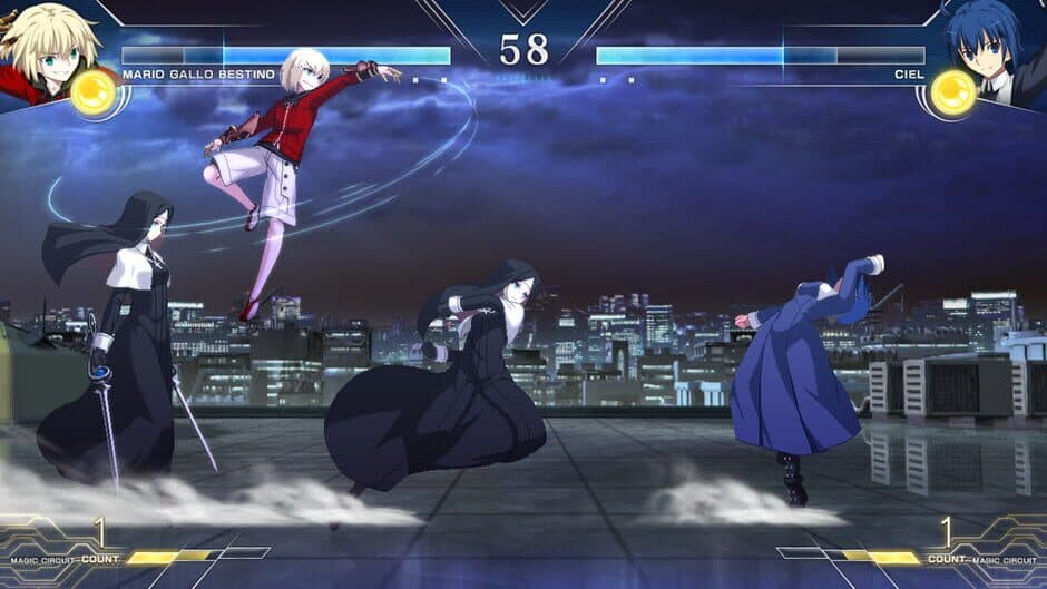 Скриншот 3 из Melty Blood: Type Lumina - Mario Playable Character