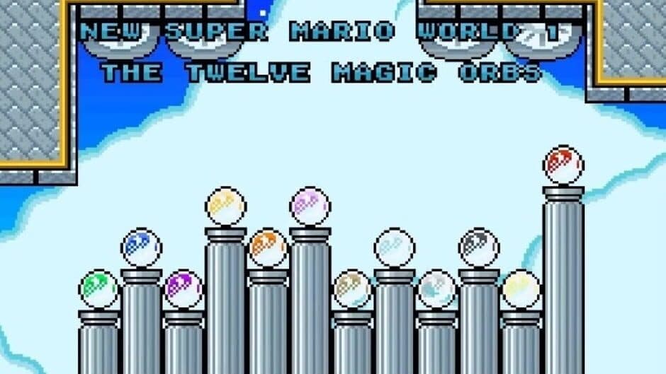 Скриншот 1 из New Super Mario World 1: The Twelve Magic Orbs