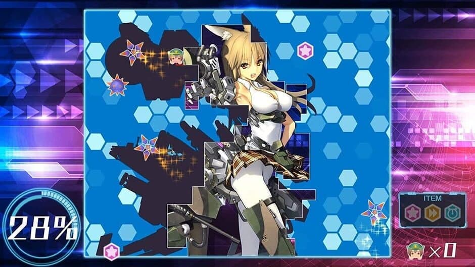 Скриншот 1 из Bishoujo Battle: Double Strike!
