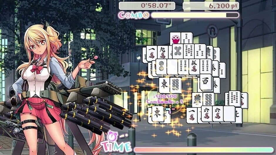 Скриншот 2 из Bishoujo Battle: Double Strike!