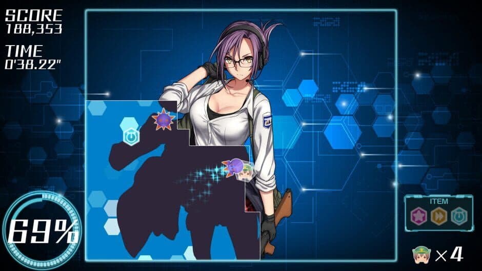 Скриншот 6 из Bishoujo Battle: Double Strike!