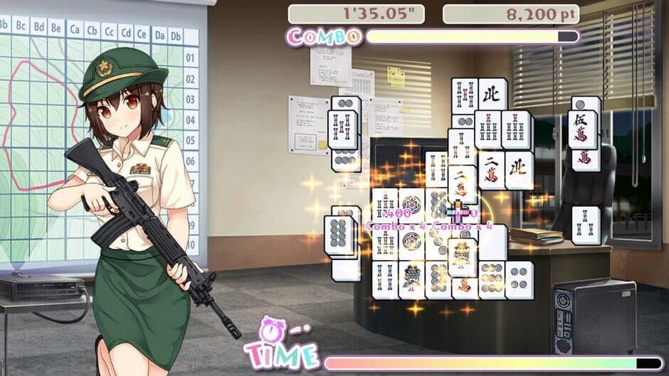 Скриншот 9 из Bishoujo Battle: Double Strike!