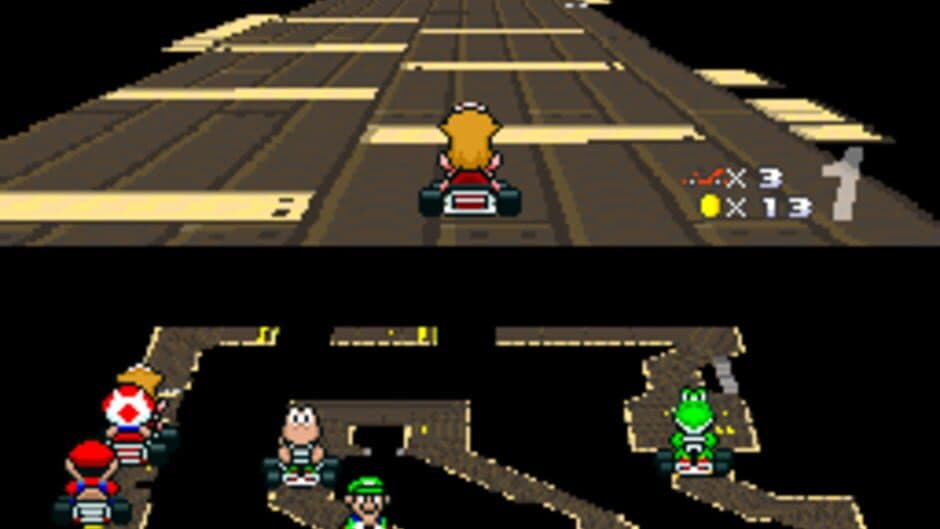 Скриншот 3 из Super Mario Kart: Super Circuit Demake