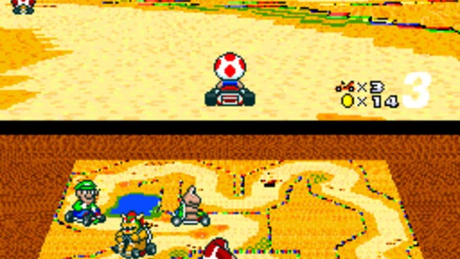 Скриншот 5 из Super Mario Kart: Super Circuit Demake