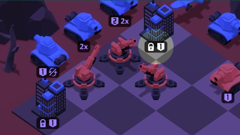 Скриншот 4 из Tic-Tac-Tanks