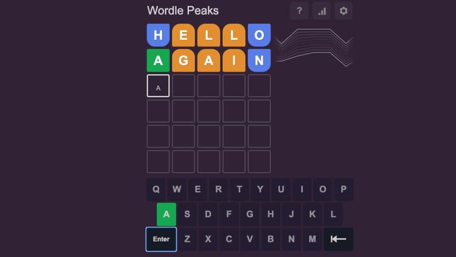 Скриншот 2 из Word Peaks