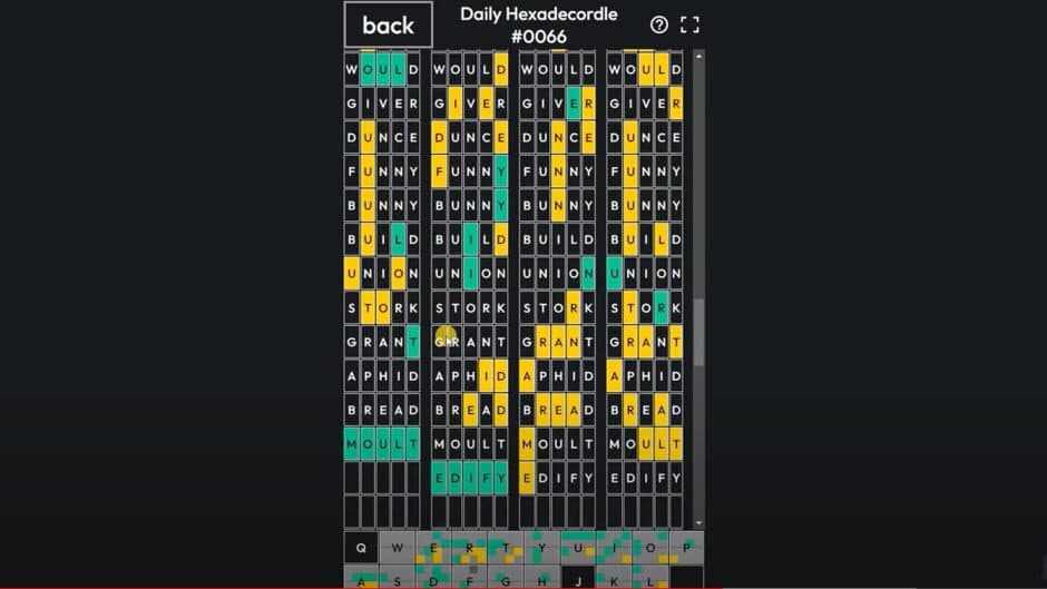 Скриншот 1 из Hexadecordle