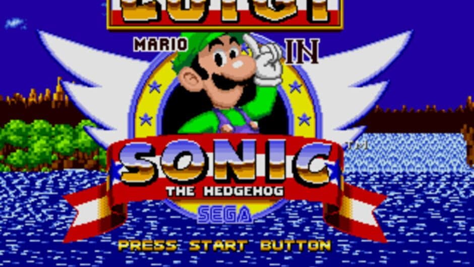 Скриншот 2 из Luigi in Sonic the Hedgehog