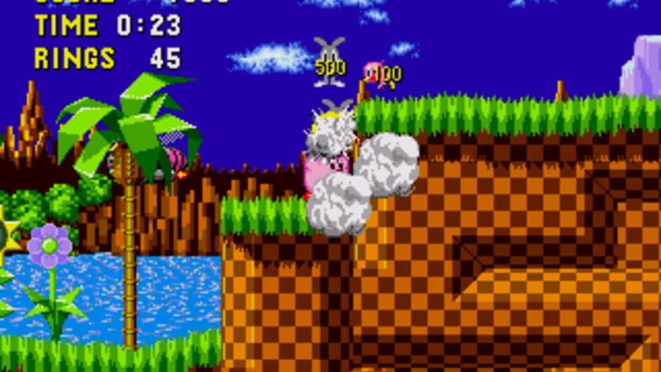 Скриншот 4 из Kirby in Sonic the Hedgehog