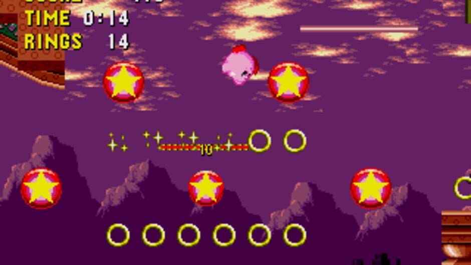 Скриншот 1 из Kirby in Sonic the Hedgehog