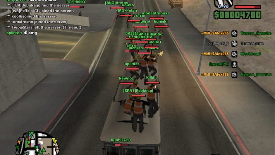 Скриншот 1 из San Andreas Multiplayer