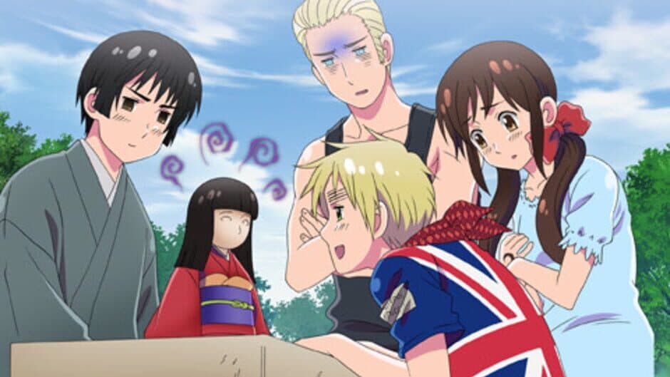 Скриншот 2 из Gakuen Hetalia Portable