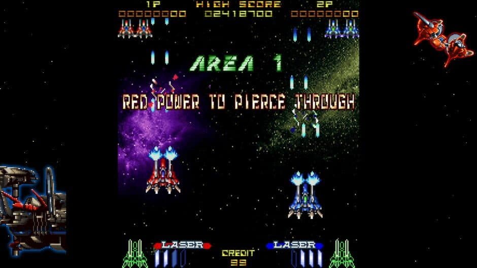 Скриншот 1 из Layer Section & Galactic Attack: S-Tribute