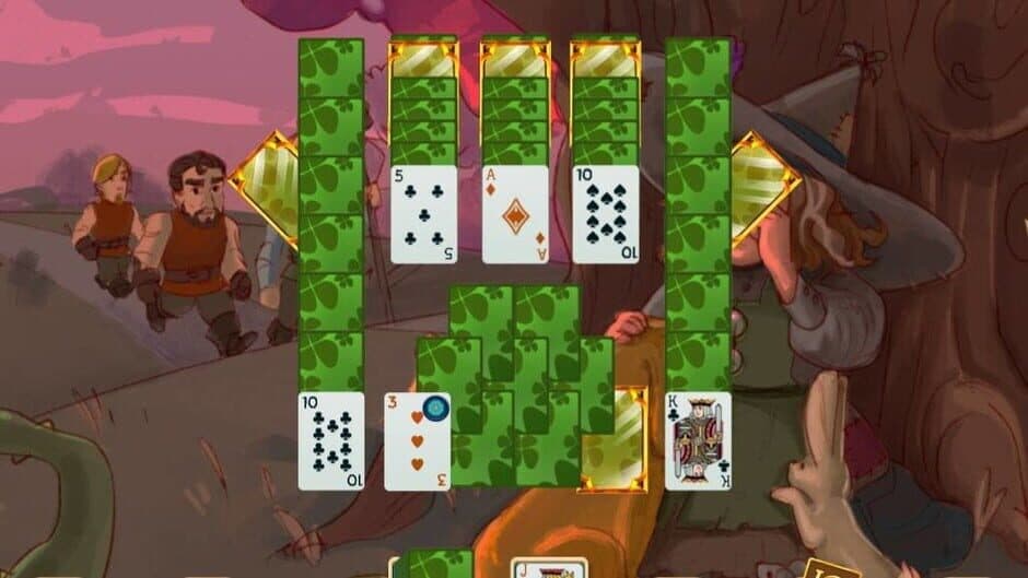 Скриншот 3 из Sweet Solitaire: School Witch 2