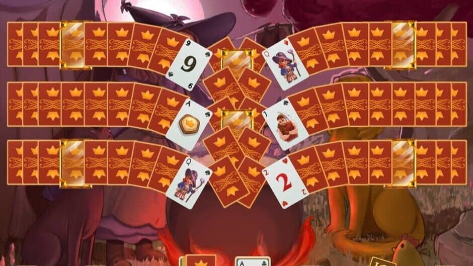 Скриншот 4 из Sweet Solitaire: School Witch 2