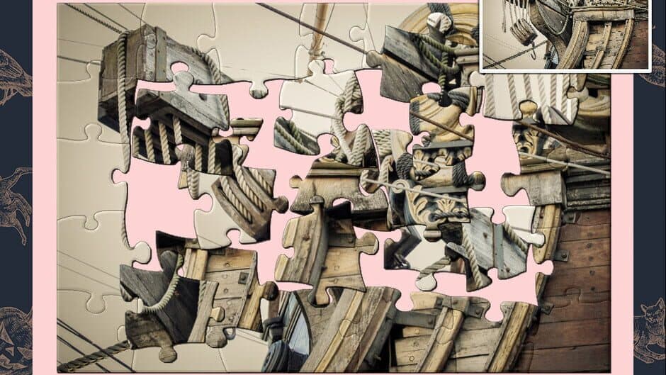 Скриншот 6 из 1001 Black Raven Jigsaw