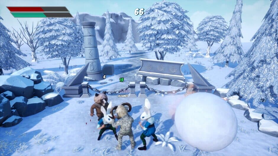 Скриншот 1 из Animals Collision