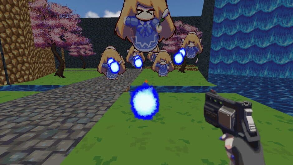 Скриншот 1 из I am Sakuya: Touhou FPS Game