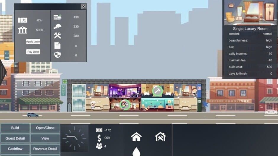 Скриншот 1 из Hotel Manager Simulator