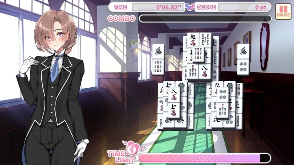 Скриншот 1 из Otoko Cross: Pretty Boys Mahjong Solitaire