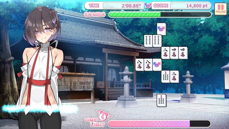 Скриншот 3 из Otoko Cross: Pretty Boys Mahjong Solitaire
